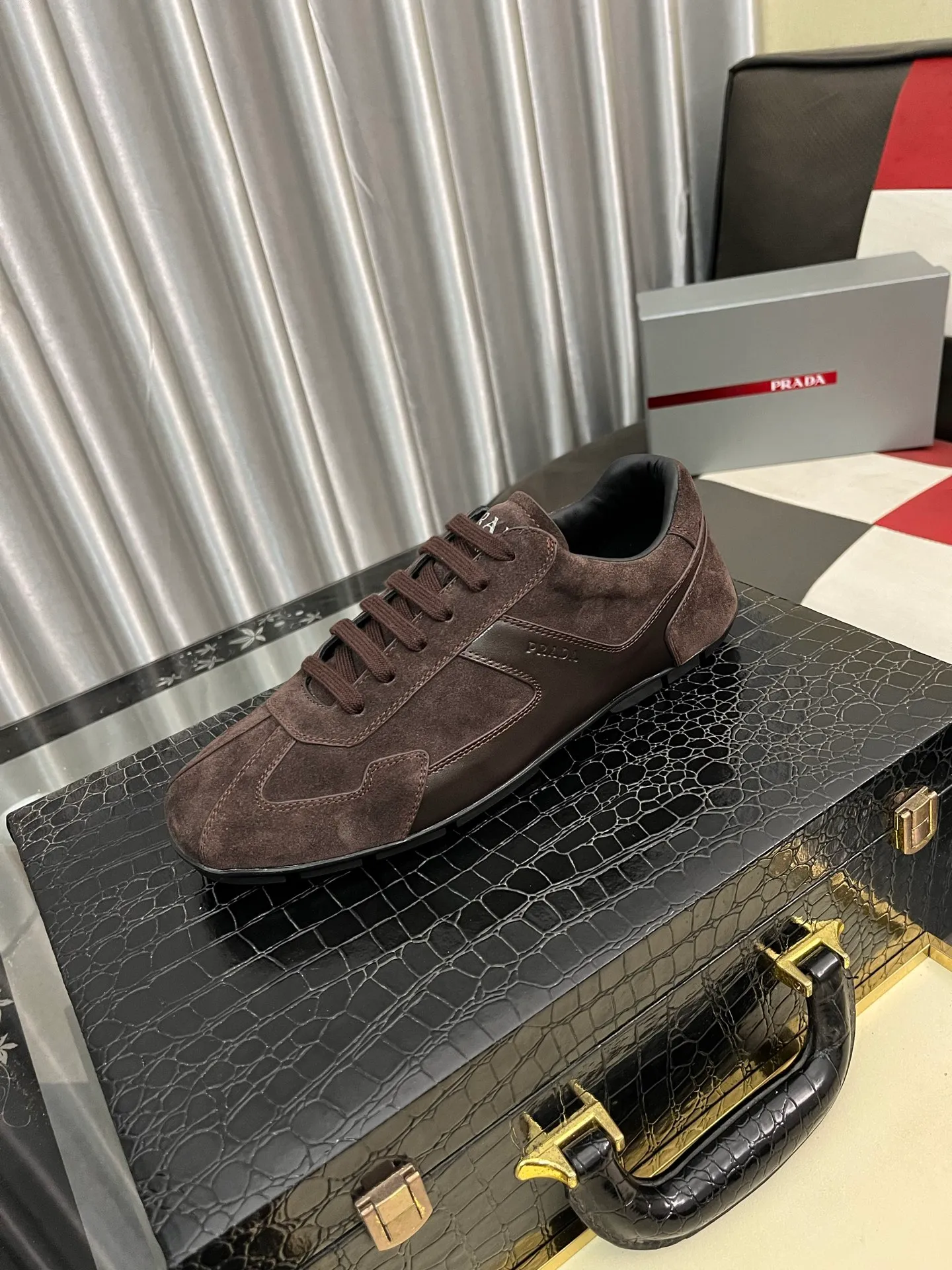 Men's men's shoes 💰458⌚️⌚️prada: New casual shoes for spring and summer, sports sneakers, fabric: imported cowhide, lining: original lining, sole: original sole, size: 38-443️⃣colors available